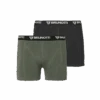 Brunotti Sido 2-pack Men Boxer Briefs | Green + Black
