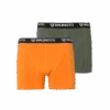 Brunotti Sido 2-pack Men Boxer Briefs | Green + Orange