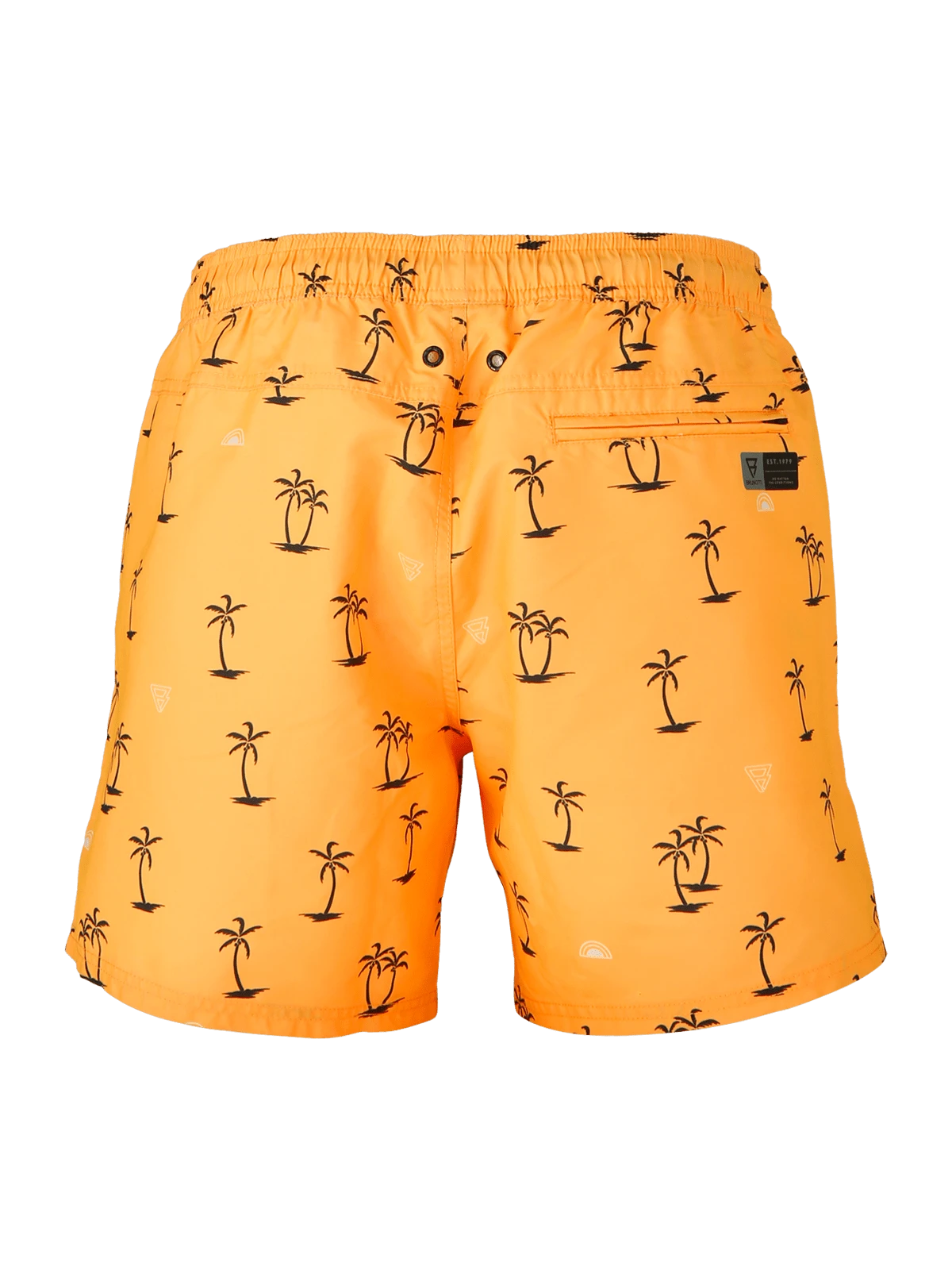 Brunotti CrunECO-Mini-N Men Swim Shorts | Yellow-Orange - Image 8