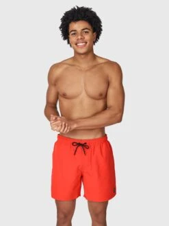 Brunotti CrunECO-N Men Swim Shorts | Bright Red