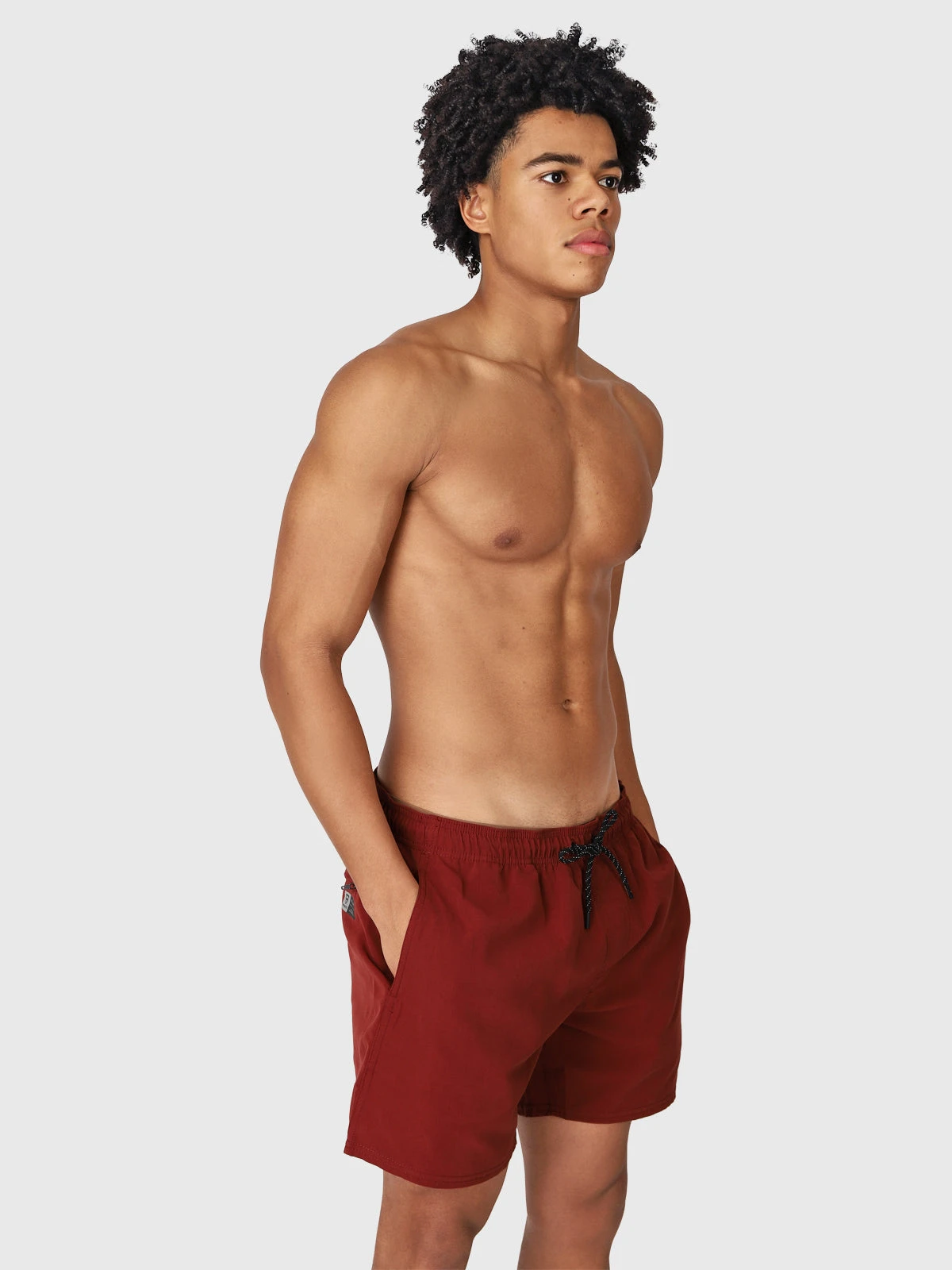 Brunotti CrunECO-N Men Swim Shorts | Red - Image 3