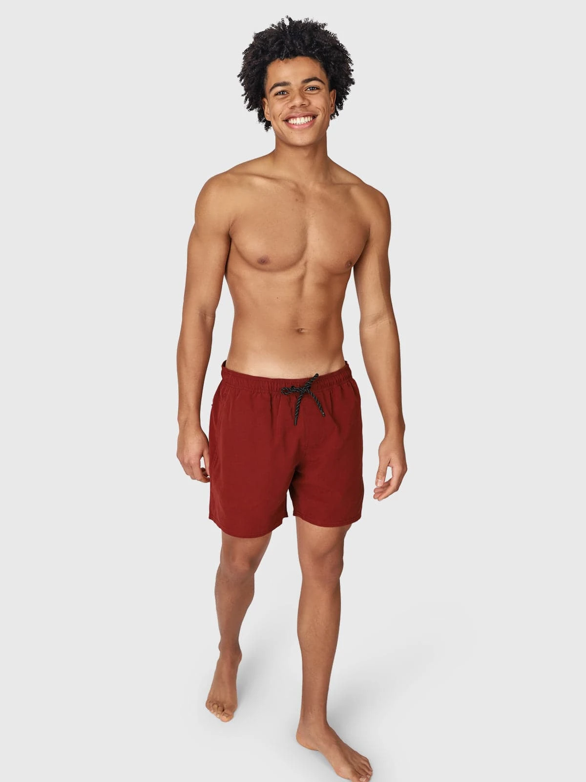 Brunotti CrunECO-N Men Swim Shorts | Red - Image 5