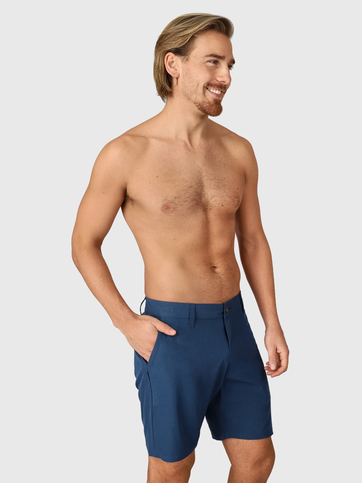 Brunotti Harret Men Hybrid Shorts | Blue - Image 3