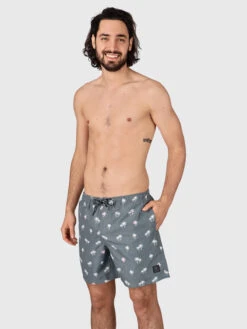 Brunotti Roshan Men Swim Shorts | Grey