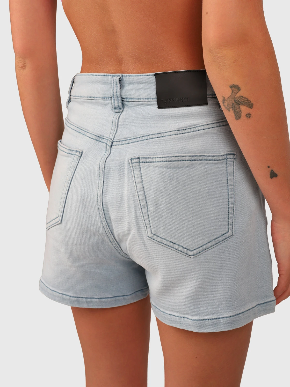 Brunotti Larina Women Jog Jeans | Light Blue Denim - Image 5