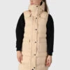 Brunotti Kalani Women Long Puffer Bodywarmer | White