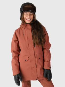 Brunotti Bombini Women Snow Jacket | Brown