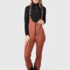 Brunotti Avalanche Women Bib Snow Pants | Brown