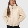 Brunotti Osaka Women Teddy Fleece Jacket | Canvas
