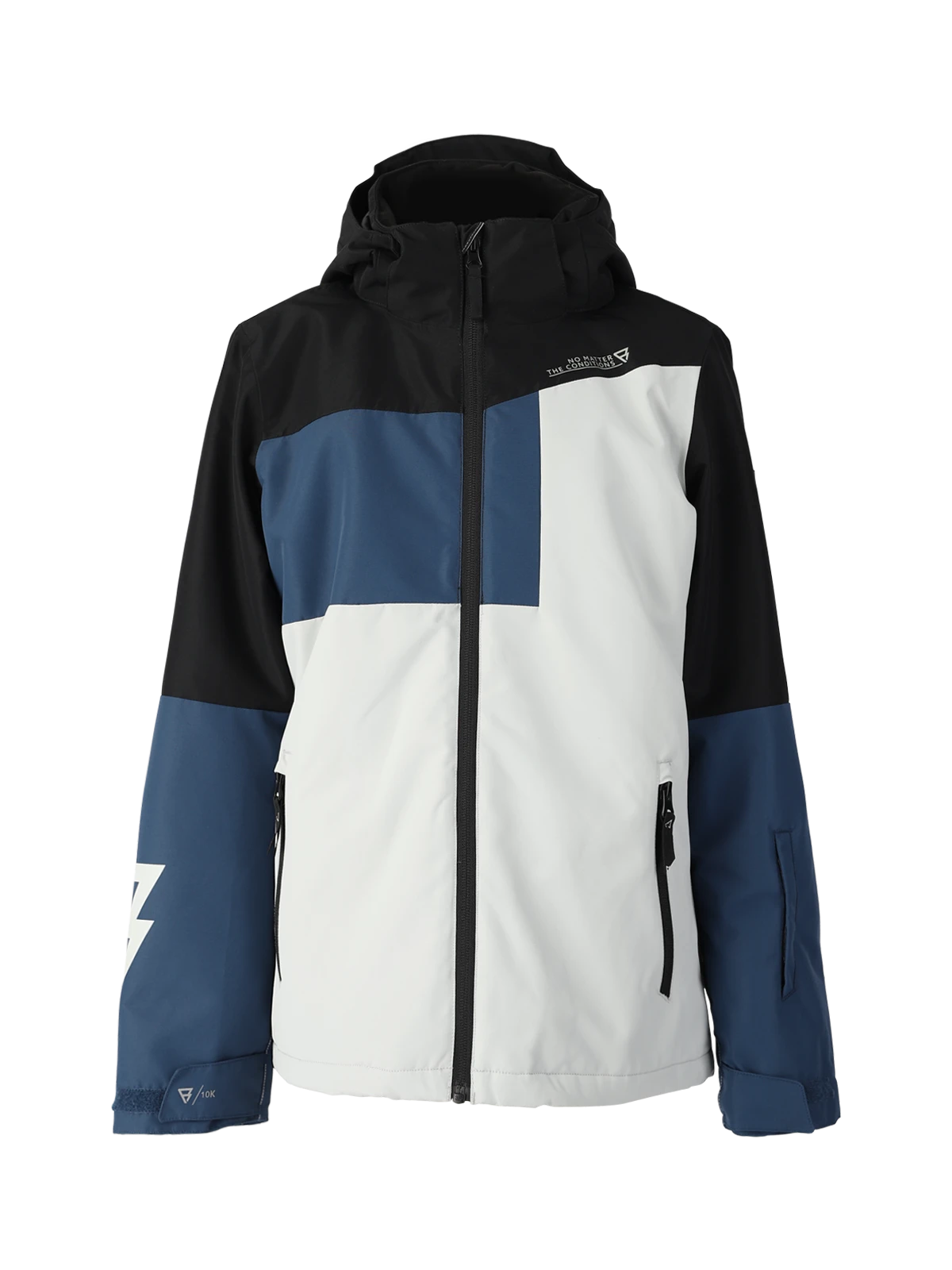 Brunotti Flynnery Boys Snow Jacket | Grey - Image 2