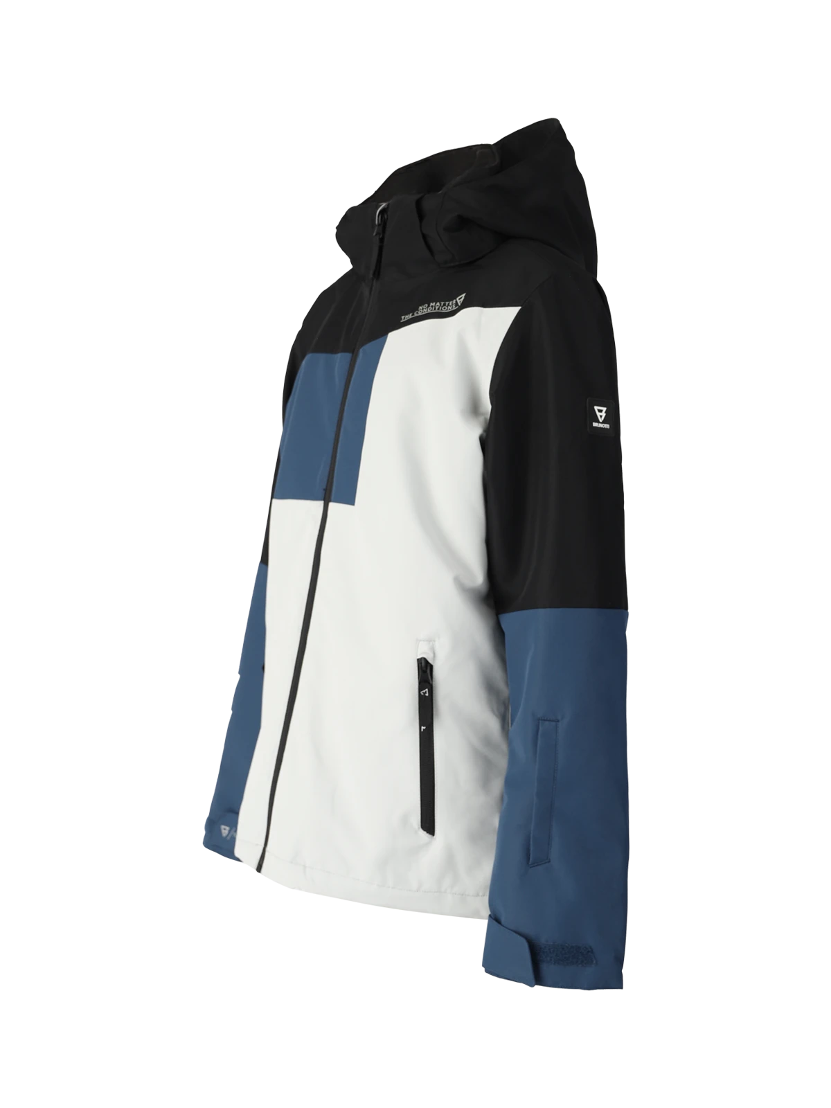 Brunotti Flynnery Boys Snow Jacket | Grey - Image 6