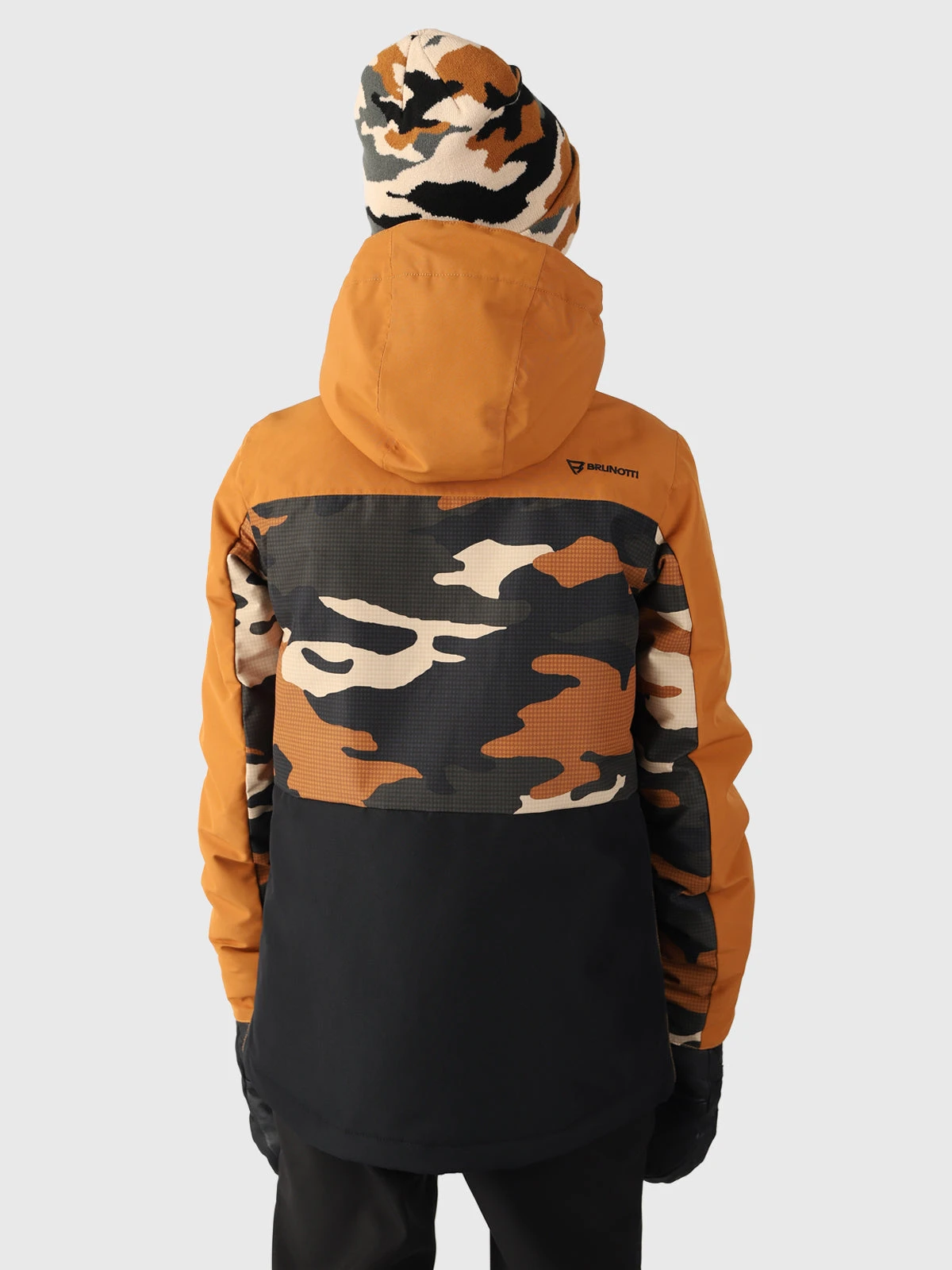 Brunotti Aratiny-AO Boys Snow Jacket | Brown - Image 2