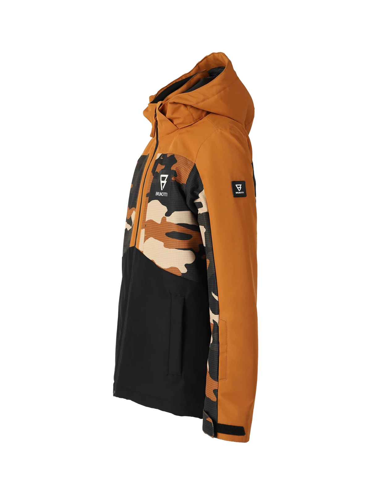 Brunotti Aratiny-AO Boys Snow Jacket | Brown - Image 9