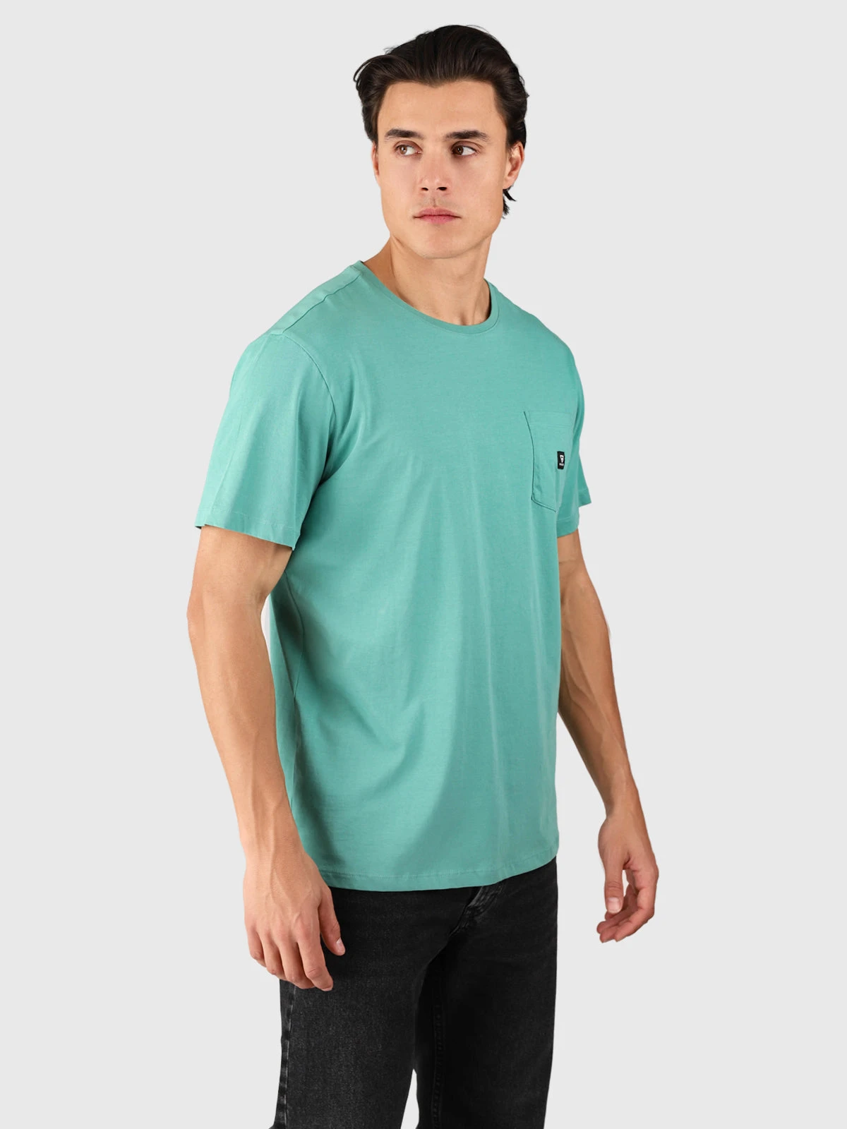 Brunotti Axle Men T-shirt | Bottle Green - Image 3