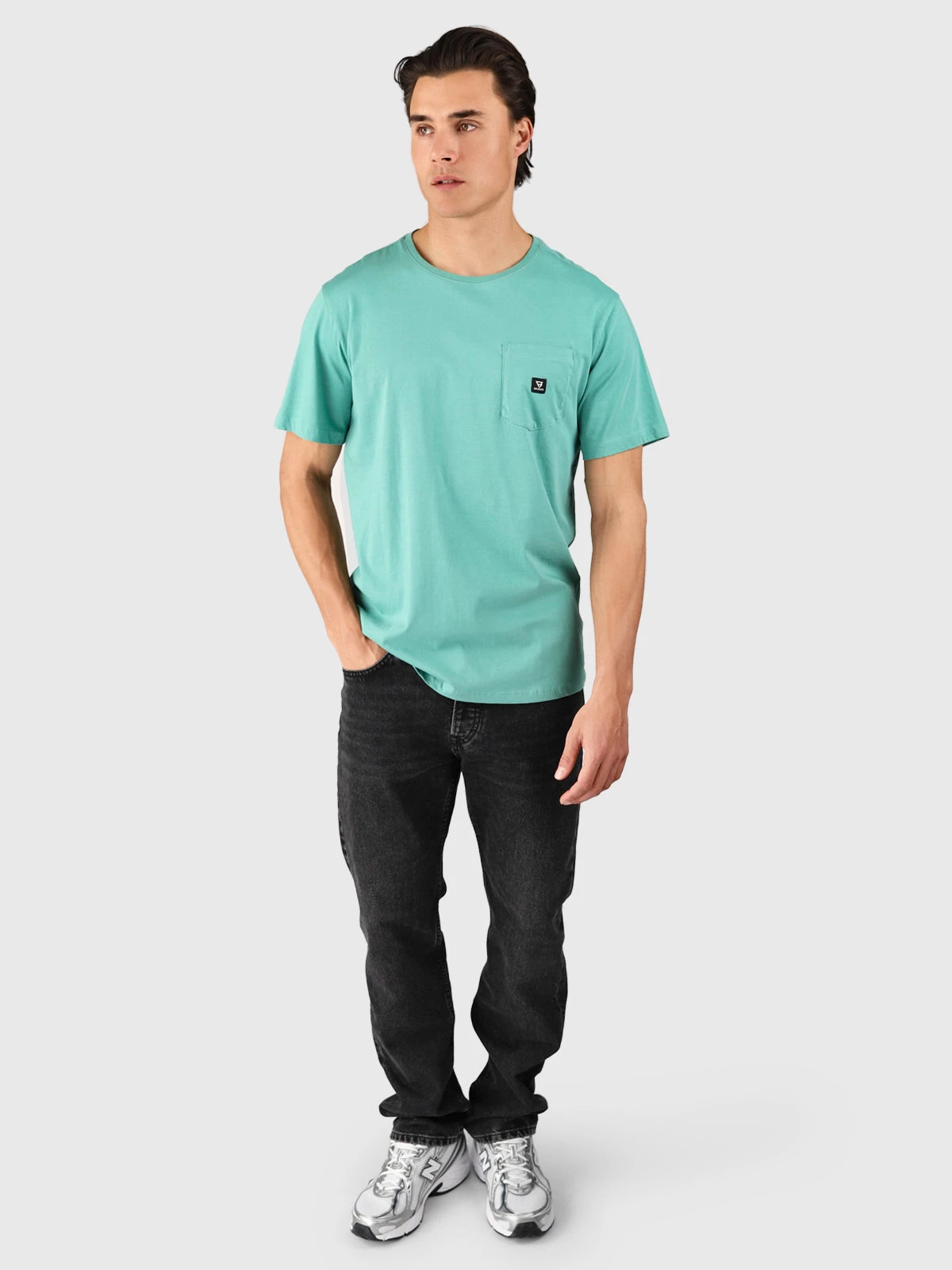 Brunotti Axle Men T-shirt | Bottle Green - Image 5
