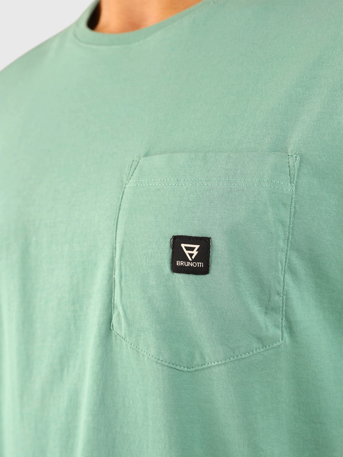 Brunotti Axle Men T-shirt | Bottle Green - Image 6