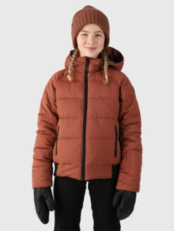 Brunotti Suncrown Girls Puffer Snow Jacket | Brown