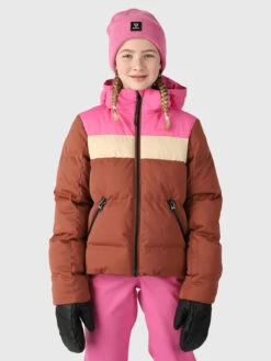 Brunotti Niagony Girls Puffer Snow Jacket | Brown
