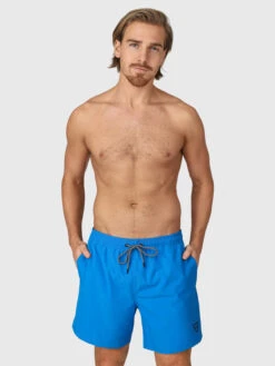 Brunotti Calaro-R Men Swim Shorts | Neon Blue