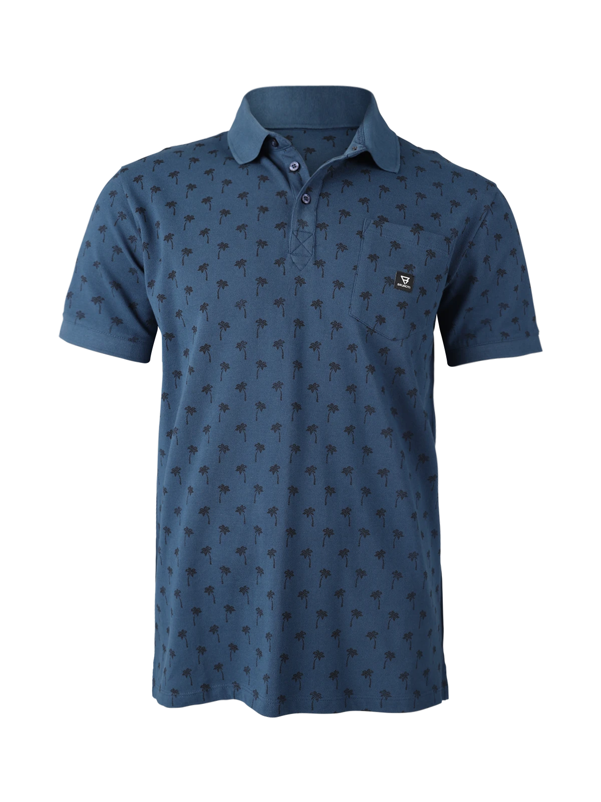 Brunotti Addax-AO Men Polo | Night Blue - Image 8