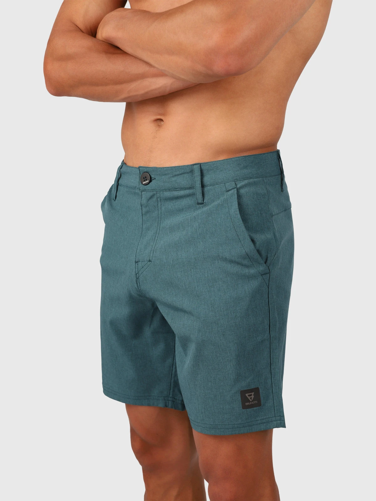 Brunotti Harret Men Hybrid Shorts | Green - Image 2