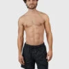 Brunotti Cruneco-Stripe Men Swim Shorts | Black