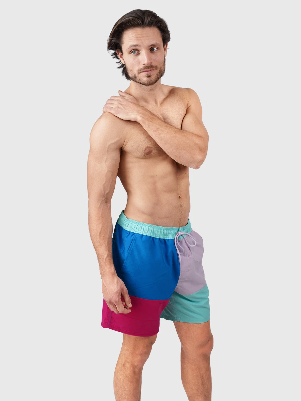 Brunotti Dudley Men Swim Shorts | Purple - Image 3
