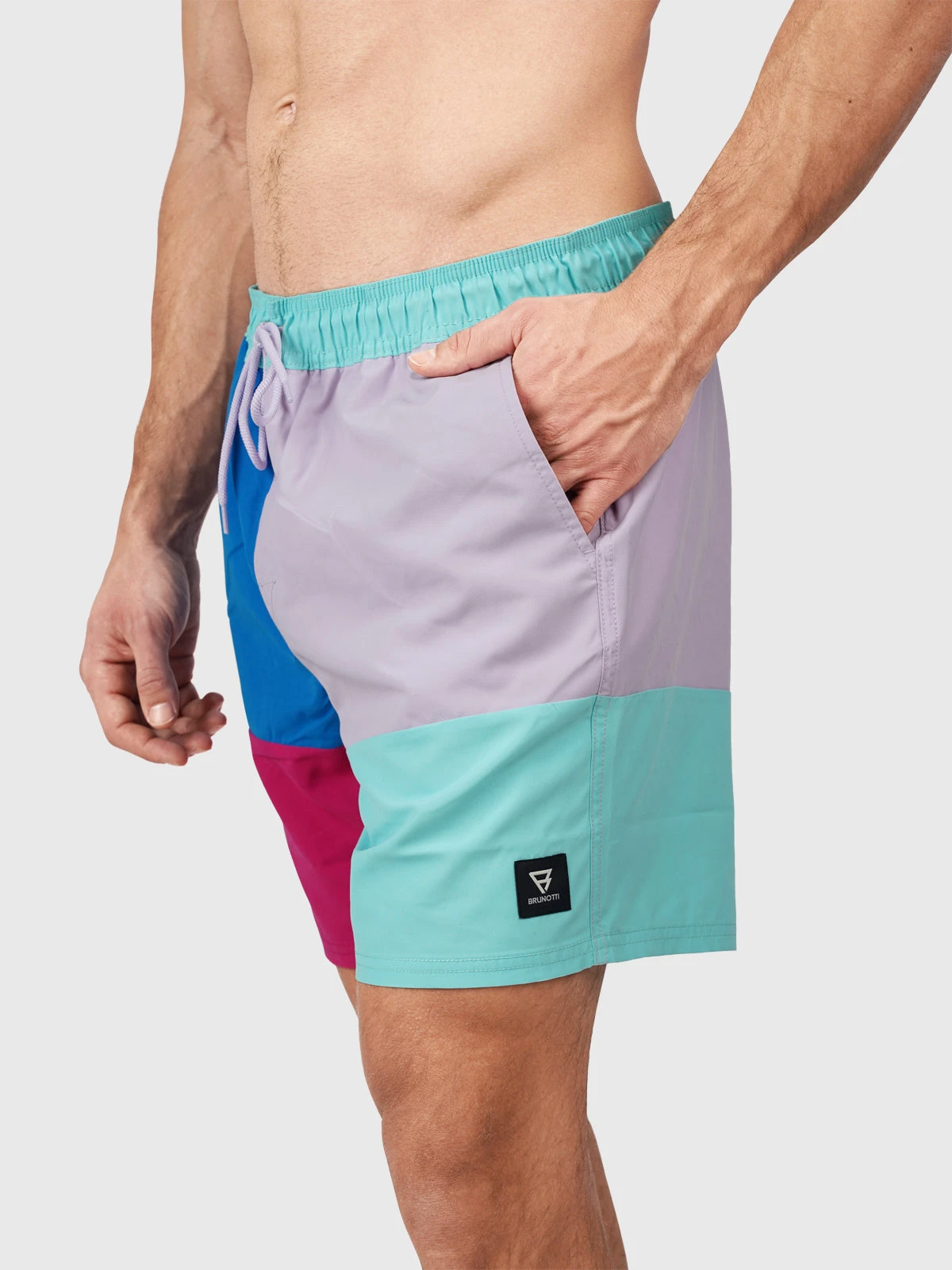 Brunotti Dudley Men Swim Shorts | Purple - Image 6