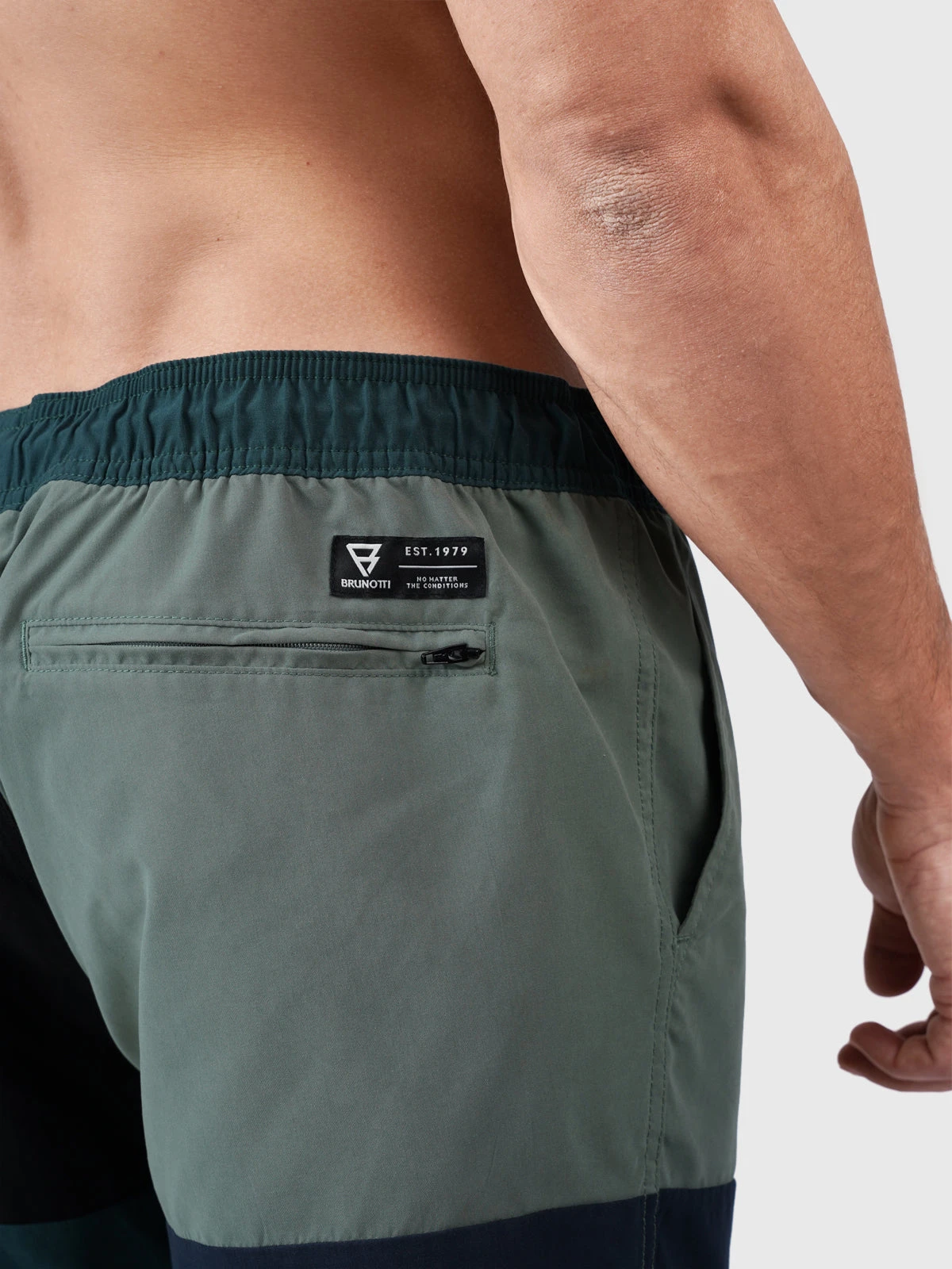 Brunotti Dudley Men Swim Shorts | Black - Image 7