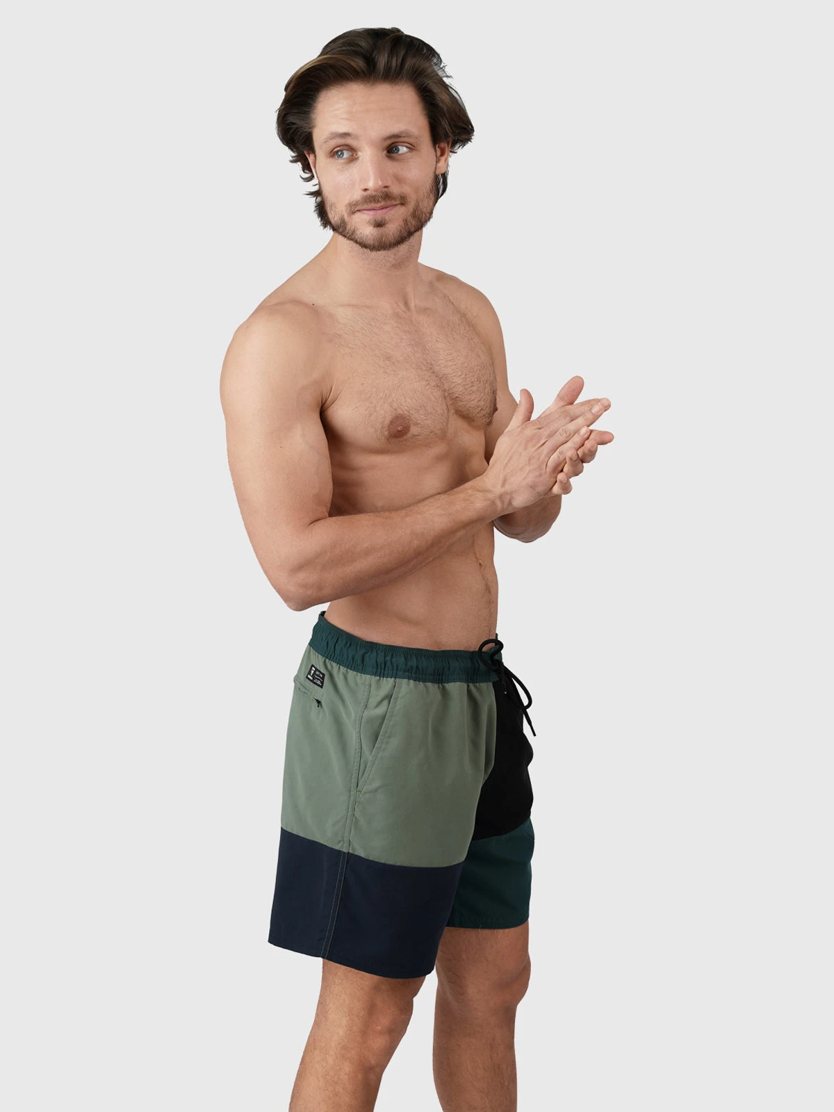 Brunotti Dudley Men Swim Shorts | Black - Image 4