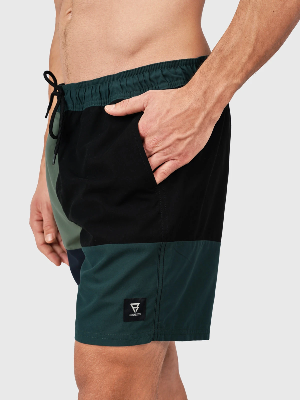 Brunotti Dudley Men Swim Shorts | Black - Image 3