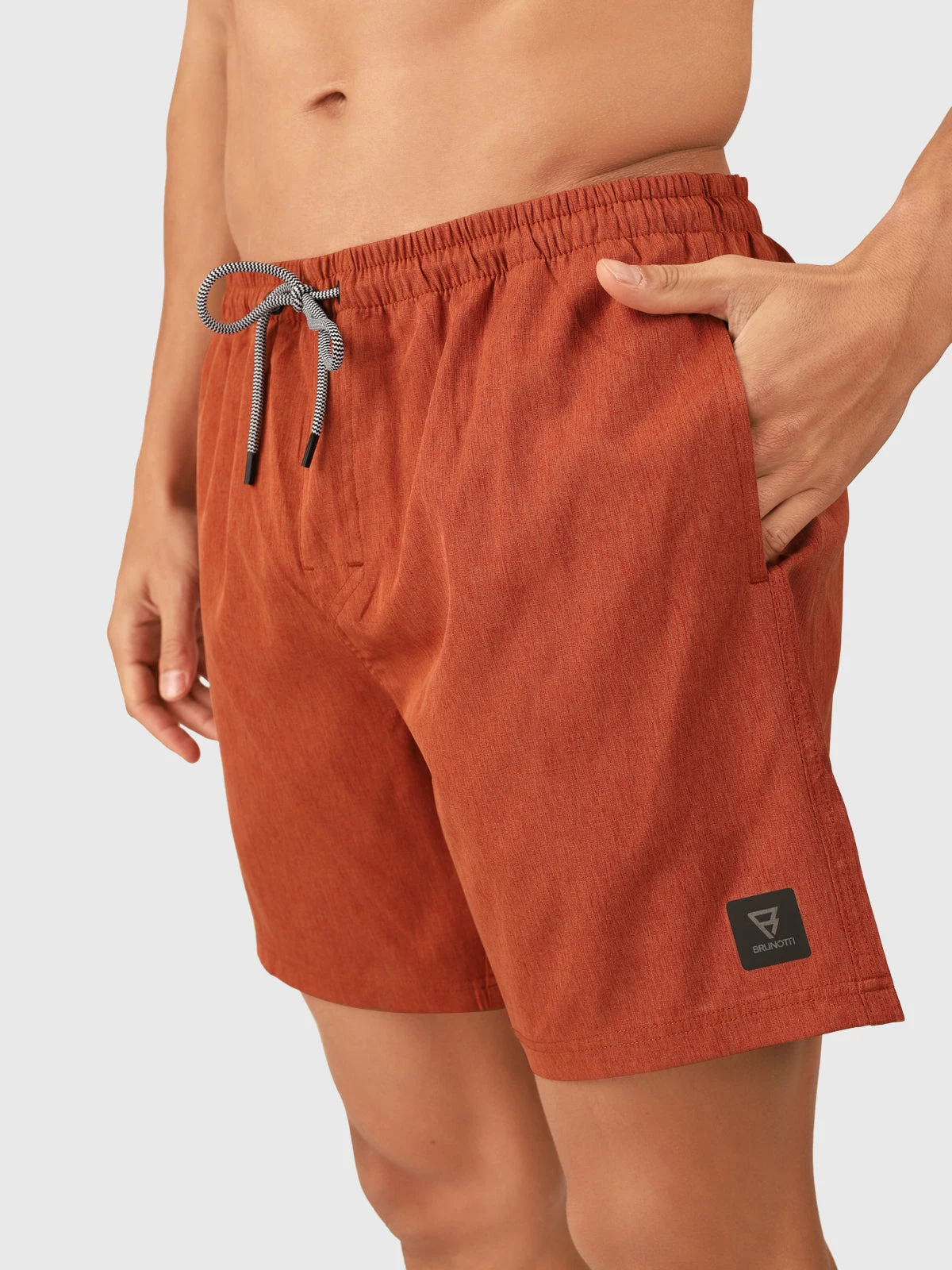 Brunotti Volleyer Men Swim Shorts | Arabian Spice - Image 2