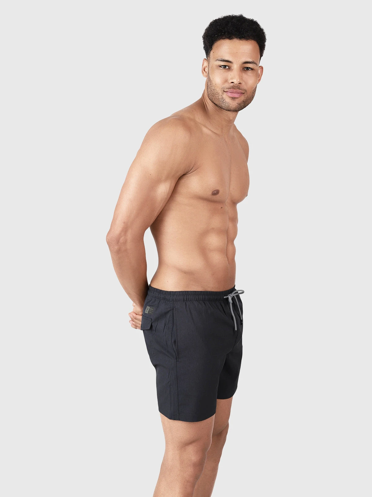 Brunotti Volleyer Men Swim Shorts | Black - Image 3