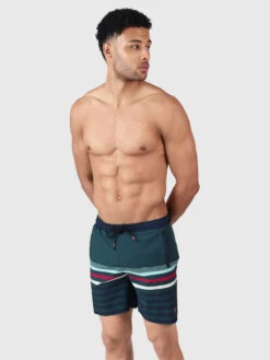Brunotti Perths Men Long Swim Shorts | Green