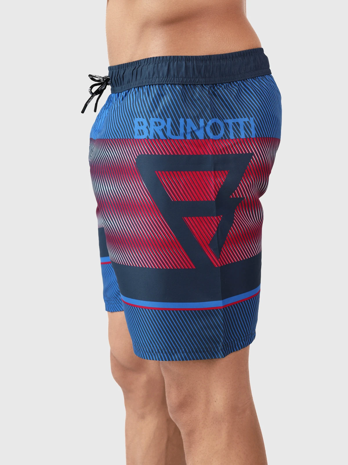 Brunotti Maron Men Long Swim Shorts | Blue - Image 2