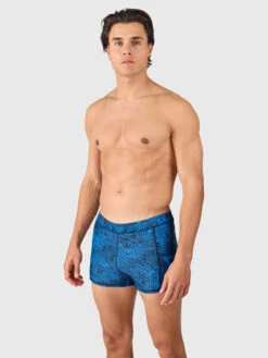 Brunotti Samier-Reflection Men Swim Trunks | Night Blue
