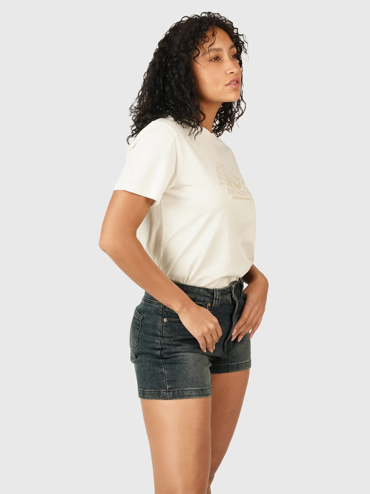 Brunotti Mathilde Women T-shirt | Off-White - Image 4