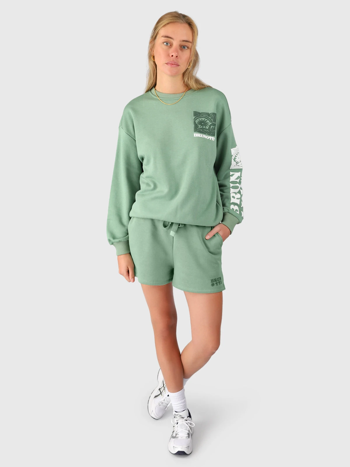 Brunotti Ari Women Sweater | Eucalyptus - Image 5