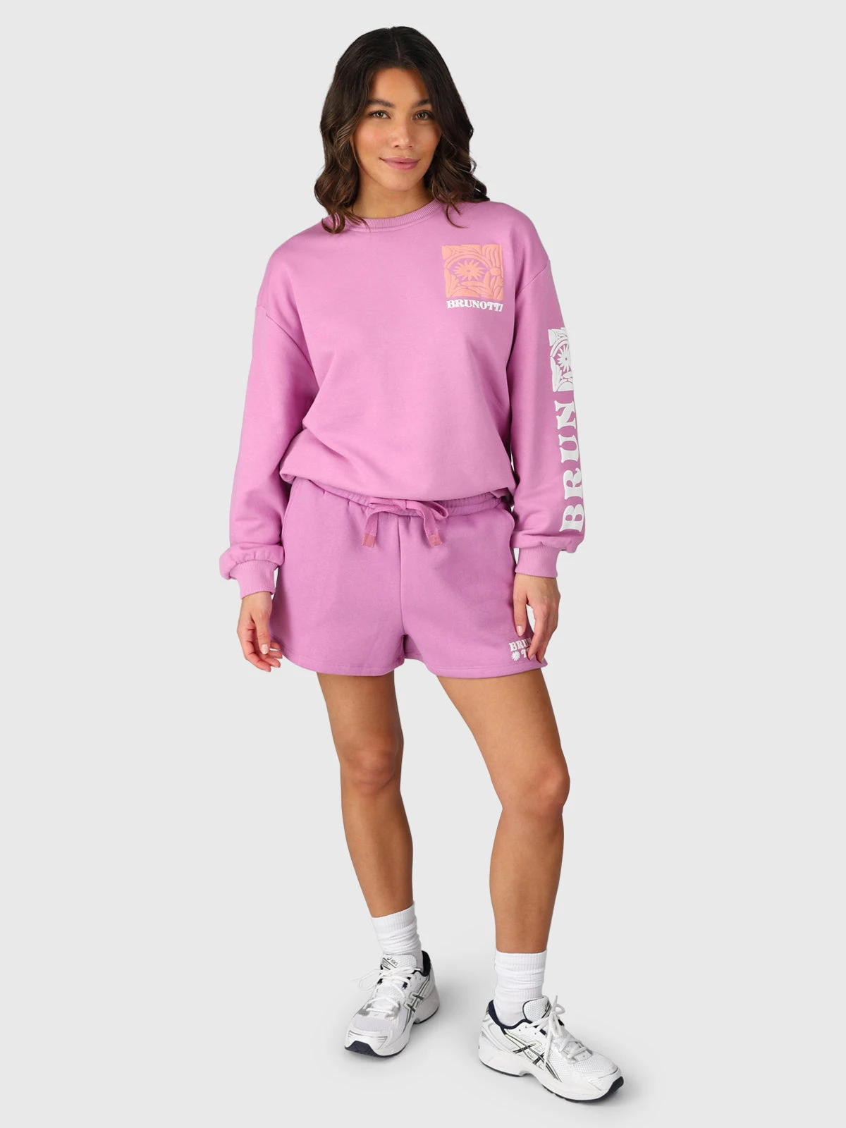 Brunotti Milly Women Sweat Short | Violet - Image 2