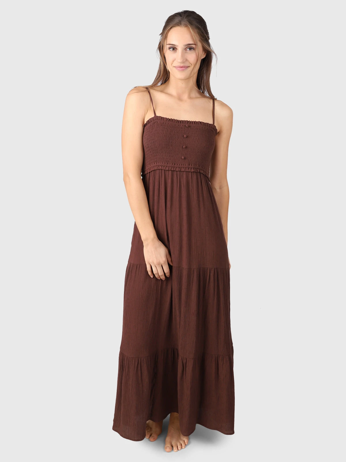 Brunotti Lorelei Women Maxi Dress | Brown