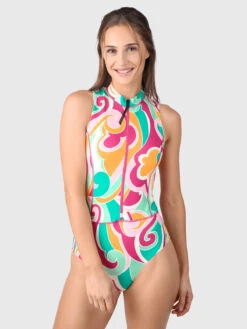 Brunotti Gabi-Swirl Women Swimsuit | Multi Color