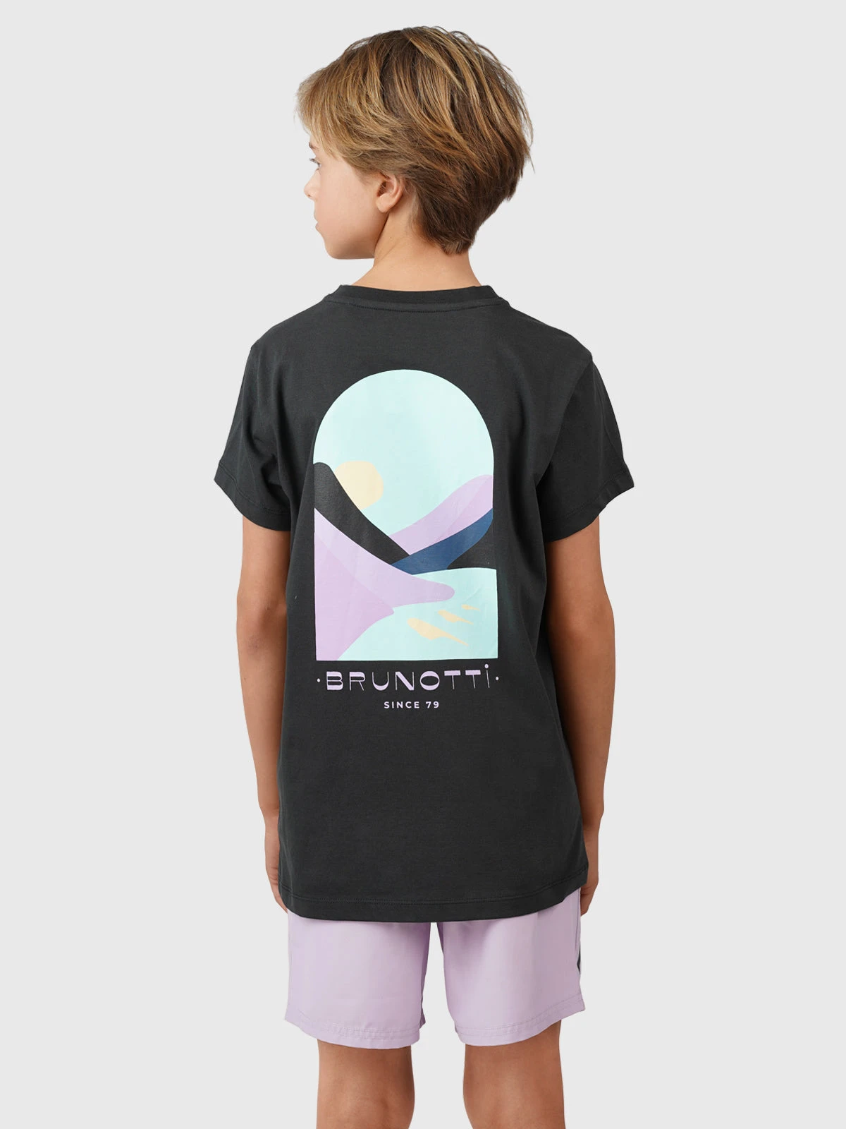 Brunotti Oval-Mountainy Boys T-shirt | Black