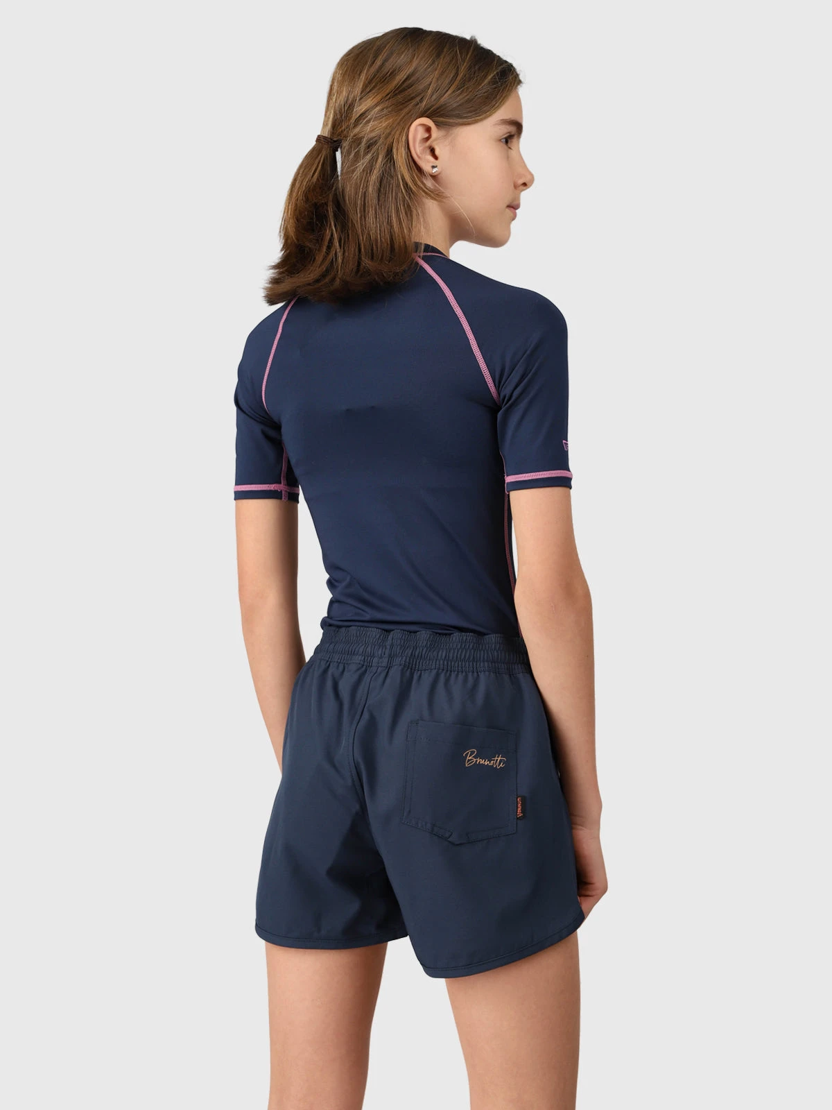 Brunotti Tulya Girls Swim Shorts | Indigo Blue - Image 3