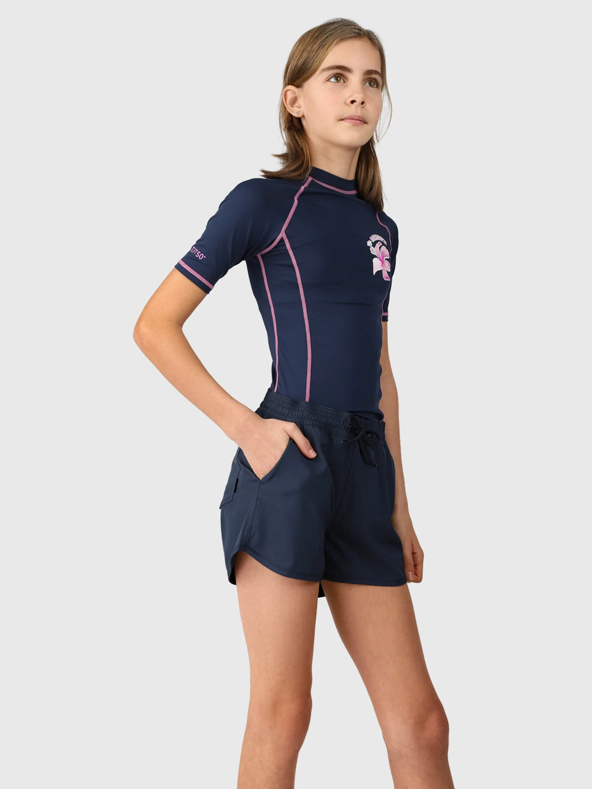 Brunotti Tulya Girls Swim Shorts | Indigo Blue - Image 4