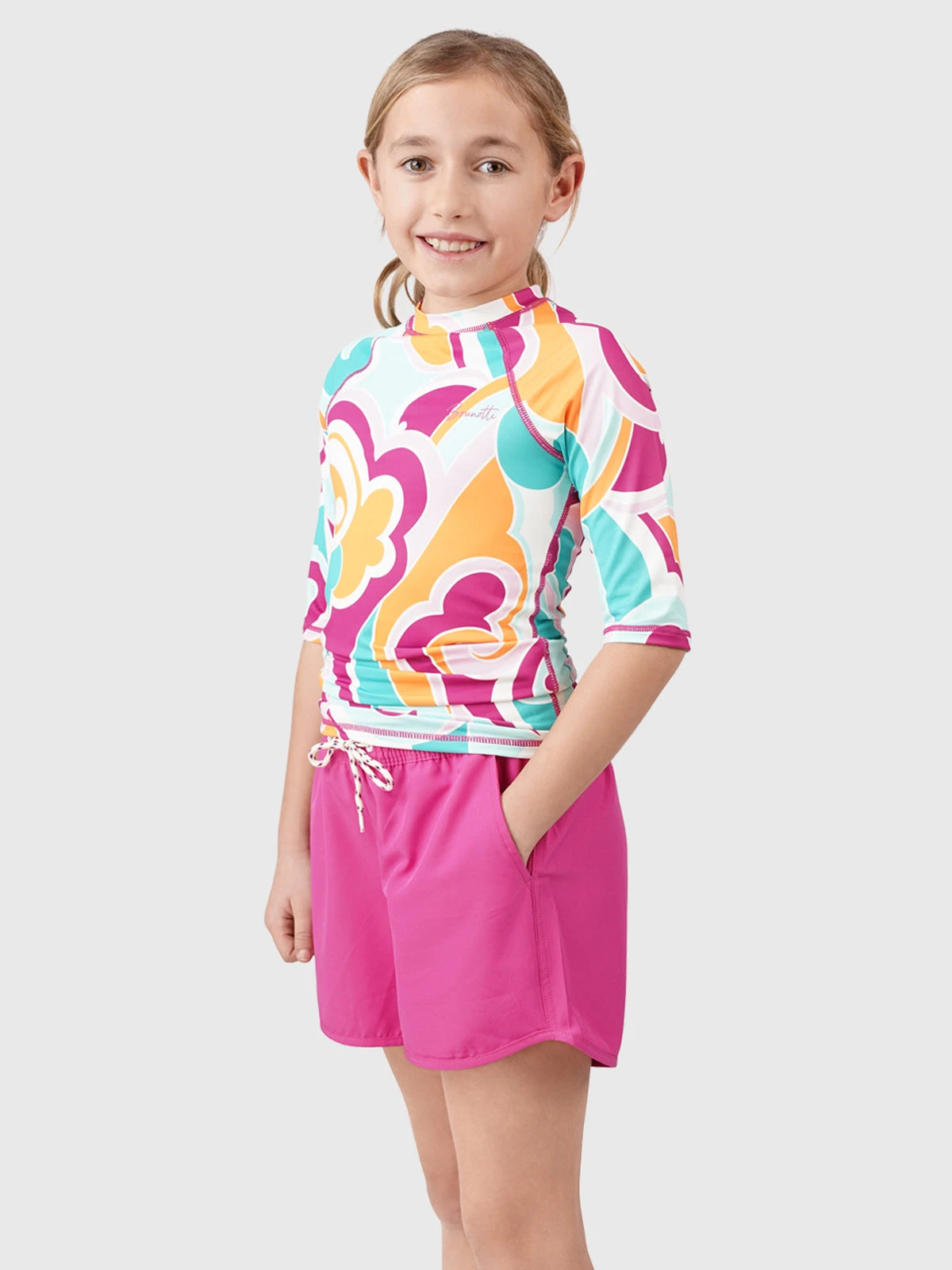 Brunotti Tulya Girls Swim Shorts | Pink - Image 5