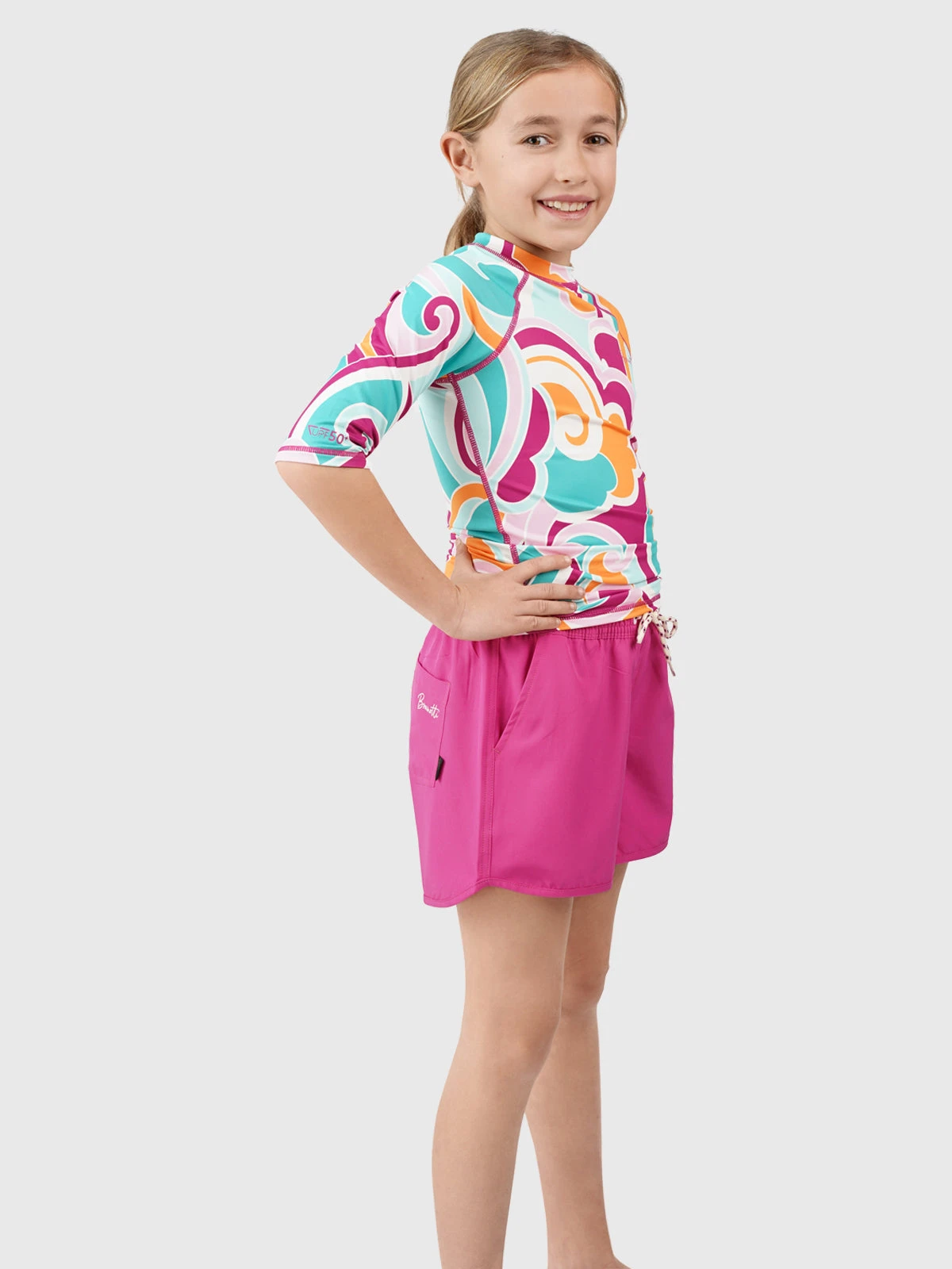 Brunotti Tulya Girls Swim Shorts | Pink - Image 4