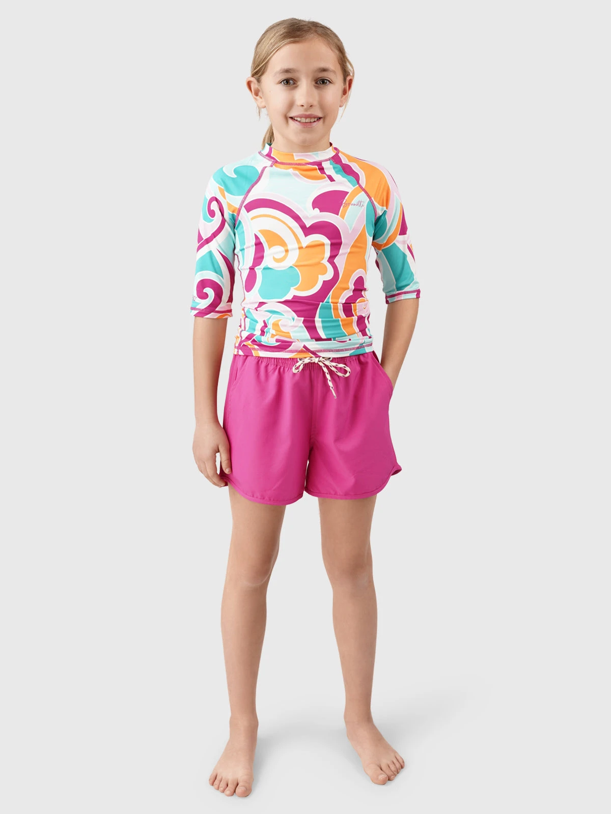 Brunotti Tulya Girls Swim Shorts | Pink - Image 7