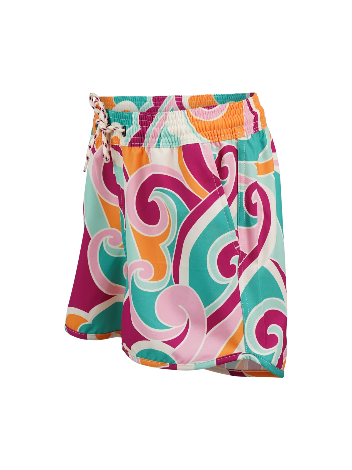 Brunotti Tulya-Swirl Girls Swim Shorts | Multi Color - Image 11