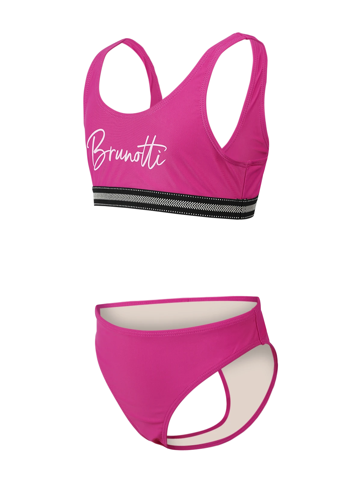 Brunotti Mya Girls Sports Bikini Set | Magenta - Image 3