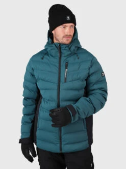 Brunotti Sanclair Men Puffer Snow Jacket | Fuel Green